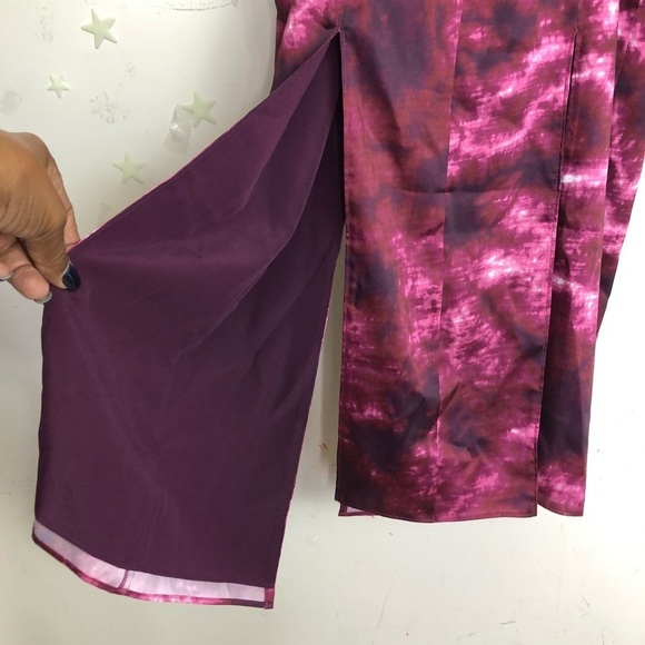 CINQ A’ Sept’ size 2 NWT tie dye Alexa button down dress - Picture 8 of 15